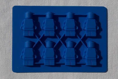 Eiswürfelform Silikon Lego-Figuren  * NEU * Eiswürfelbehälter Eiswürfelbereiter - Bild 1 von 2