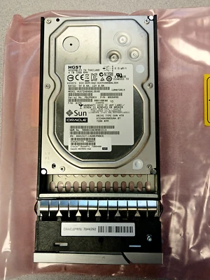 Sun Oracle 7066831 4TB 7.2K 6Gb/s SAS 3.5" HDD In Sun Caddy 7065489 - Image 1 of 3