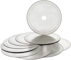10 piezas hoja de sierra lapidaria de diamante de 100 mm borde delgado piedra losa agujero de eje 1/2" - Imagen 1 de 41