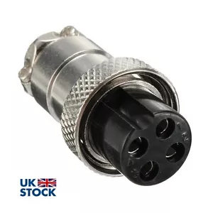 4 Pin Microphone Plug Connector CB Ham Radio - Picture 1 of 1