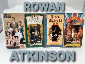 Black Adder VHS Lot! Black-Adder I & II Blackadder Goes Forth Rowan Atkinson - Picture 1 of 6