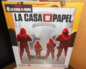 puzzle 1000 pièces LA CASA DE PAPEL personnages, netflix, sous blister - Imagen 1 de 1
