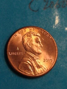 2019 P- -" Double Ear Lincoln Shield Cent Penny - Picture 1 of 9