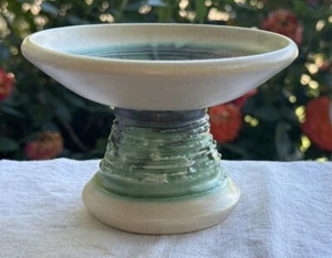 Vintage Knights of Tintagel Cornwall Studio Pottery Candle Holder (1) 3” Tall - Picture 1 of 12