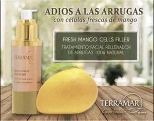 Terramar fresh Mango Facial Rellenador De Arrugas Wrinkle Filler Facial Treat - Picture 1 of 2