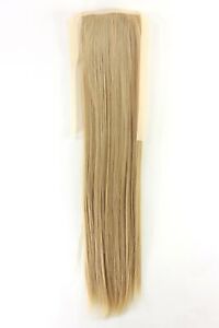 Haarteil ZOPF Blond glatt 45cm YZF-TS18-86 Band Haar Klammer Haarverlängerung