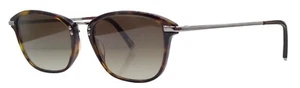 Calvin Klein CK7102 Brown Oval Titanium Sunglasses Japan W/ NEW LENSES! - Picture 1 of 7