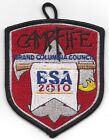 Camp Fife 2010 patch - Grand Columbia Council - BSA 100th Anniversary