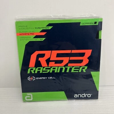 Andro Rasanter R53 Ultimate Pro Black Ultramax Energy Cell
