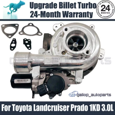 Turbo charger For Toyota Landcruiser Prado KDJ120 KDJ125 KDJ150 3.0L 1KD-FTV - image 1 of 4