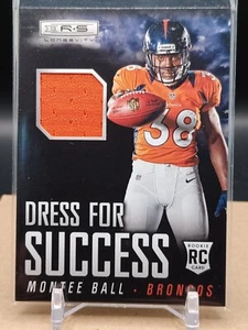 2013 Panini Rookies & Stars - Vestido para materiales de éxito #28 Montee Ball Bronco - Imagen 1 de 1
