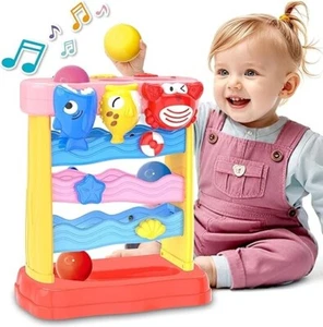 Neu im Karton Pound a Ball interaktives Anleitungs-Licht- und Musikspielzeug 12 Monate + (171) - Bild 1 von 7
