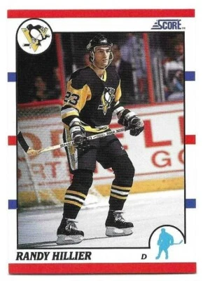 RANDY HILLIER 1990-91 SCORE CARD NM-MT CONDITION - Image 1 of 2