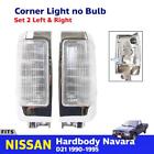 Corner Lights Turn Signal Lamp Made For 1990-1995 Nissan 925 D21 Hardbody Pickup NISSAN Pick-Up