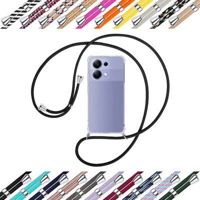 Collana (A) per Xiaomi Redmi Note 13 4G Cover protettiva Custodia con cordino - Immagine 1 di 4