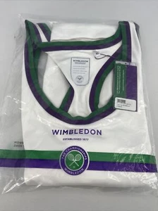 Official Genuine Wimbledon Women's Core Performance Tank - White - XL - Picture 1 of 4