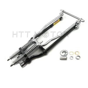 SPRINGER FRONT END STOCK LENGTH (22") WISHBONE FOR HARLEY & CUSTOM BIKE NEW - Bild 1 von 8