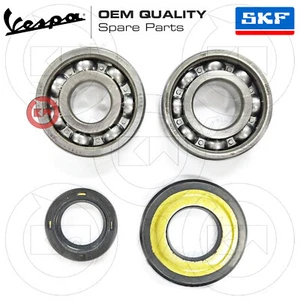 Kit de Revisión SKF Rodamientos Y Sellos Aceite Cigüeñal VESPA 50 Special R -L- - Imagen 1 de 3