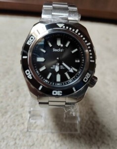 Sinclair (My Brand) 200m Stainless Steel Miyota Quartz Diver's Watch - Black