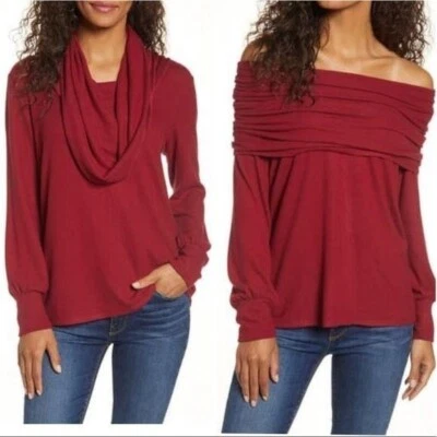 Gibson Acogedor Polar Convertible Cuello Suéter XXS Foto 1 de 4