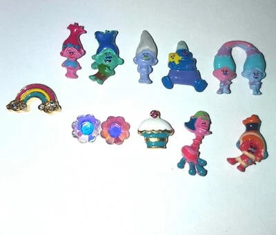Auténticos Dijes de Búho Origami Nuevos Trolls, PULSERA, MEDALLÓN, LLAVERO POOF, NUEVO Foto 1 de 2