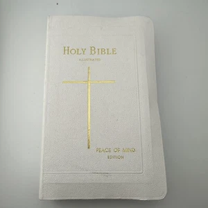 Vintage Holy Bible ILLustrated Peace of Mind Catholic Edition (1971) - Foto 1 di 7