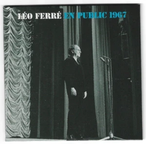 LEO FERRE ►CONCERT INEDIT : BOBINO 1967 (18 titres) ◄ ARCHIVES BARCLAY CD - Picture 1 of 2
