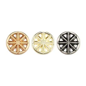 5Pcs Vintage Style Metal Button DIY Sewing Crafts Decorative Accessories 15-23mm - Picture 1 of 6