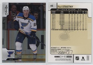 2017-18 O-Pee-Chee Rainbow Foil Paul Stastny #45