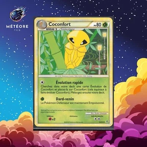 Pokemon Card Coconfort 32/95 HGSS French Unleash - Picture 1 of 2