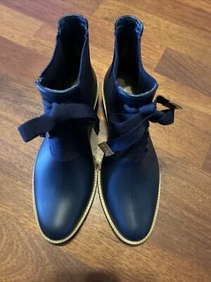 BOTAS DE LLUVIA BERNARDO ENCAJE TALLA 8 COLOR AZUL MARINO Talla 8 Foto 1 de 4