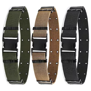 Cintura tattica regolabile pistola militare nylon cintura rete corpo dei marines tipo GI - Foto 1 di 14