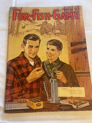Fur Fish Game Magazine March 1967 Hunting Fishing Reloading Speer - Image 1 of 2