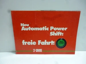 SAME TRAKTOREN Automatic Power Shift Orig.Schlepper Prospekt  4 Seiten - Bild 1 von 1
