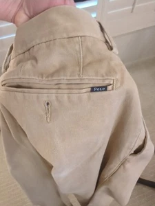 Polo Ralph Lauren Stretch Slim Fit Chino Pants 32x32 Khaki - Picture 1 of 5