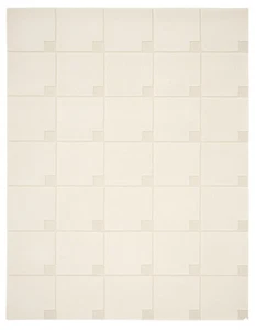 Hand tufted from 100% New Zealand wool. Pile height varies between 12 - 14 mm wh - Picture 1 of 6