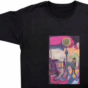 Camiseta inspirada en EL EXORCISTA/arte de película de culto de terror pintura abstracta impresa - Imagen 1 de 8