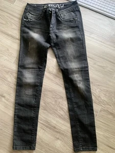 Papaya Jeans Junior Taglia 7 Vita 16 Pollici Elasticizzato - Foto 1 di 5