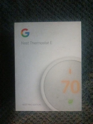 Google✨Nest Smart Thermostat E✨A0063 Pro Edition for Home 3rd Generation✨White - Image 1 of 4