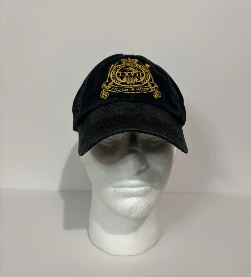 Polo Ralph Lauren Correa Trasera Sombrero Corona Cuero Proveedores de Ropa Fina de Invierno Foto 1 de 4