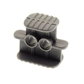 1x Lego Technic Rubber Band Holder New - Dark Grey 2x4x2 7675 6211 6208 41752