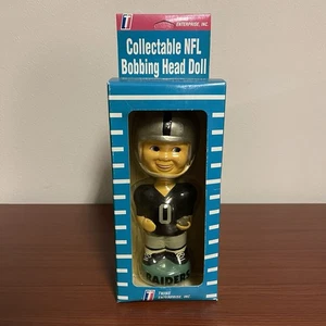 Las Vegas Raiders Twins Enterprise Sammlerstück NFL Wackelkopf Puppe - Bild 1 von 8