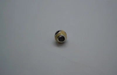 ALE Authentic Pandora Yin Yang Enamel Charm with Cubic Zirconia ~ 794088 - Image 1 of 4