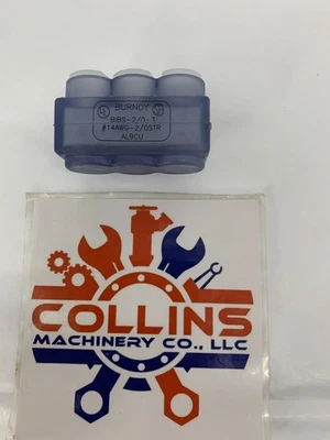 Burndy BIBS2/03 1-Sided Three Conductor Clear Insulated Multi-Tap Connector - Image 1 of 4