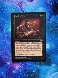 SHALLOW GRAVE 💀- Mirage MTG, NM/LP 🔥 - Picture 1 of 2