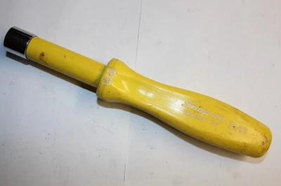 SNAP-ON TOOLS 5/8" INSULATED Composite Nut Driver HARD YELLOW HANDLE NDD120AY - Image 1 of 4