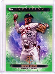 ROYCE LEWIS - Twins- 2024 Topps Inception green #57 - Picture 1 of 2