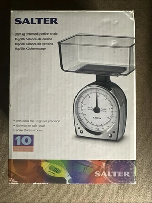 Кухонные обеденные весы для соли хром - в оригинальной коробке - Изображение 1 из 4