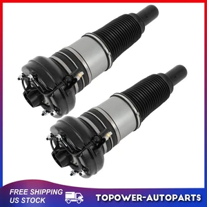 Pair Front Left/Right Air Suspension Struts For 2015-2021 Porsche Macan 95B GTS - Picture 1 of 4