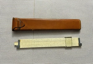 VTG 1947 Keuffel & Esser K&E 4083-3 Log Log Duplex Decitrig Slide Rule w/Case - Picture 1 of 6